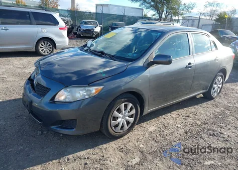 2009 Toyota Corolla Le from USA, damaged, VIN 2T1BU40E19C171102